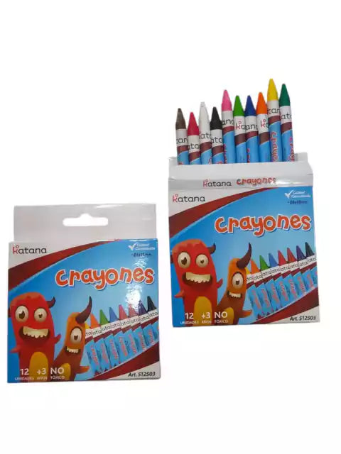CL3-CRAYONES X 12 UNIDADES