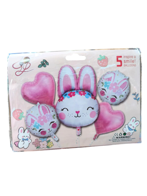 CL3-SET 5个兔子气球
