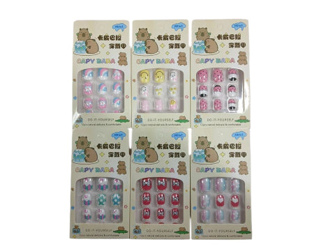 GMF-Uñas postizas de nena capy bara (ht-1991 cod.19910