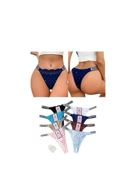 COLALESS DE ENCAJE X 12 UNIDADES (COD. 520102/ HT- 3060)
