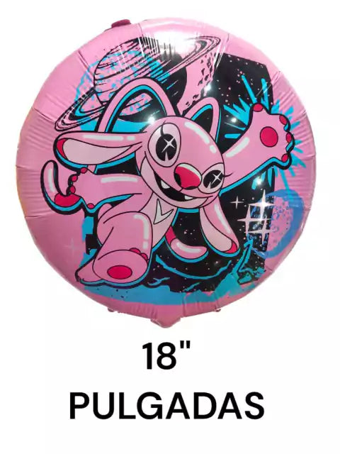 CL3-GLOBO ANGELA X 10 UNIDADES