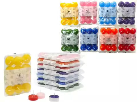 CL3-VELA DE NOCHE COLOR X 12 UNIDAD