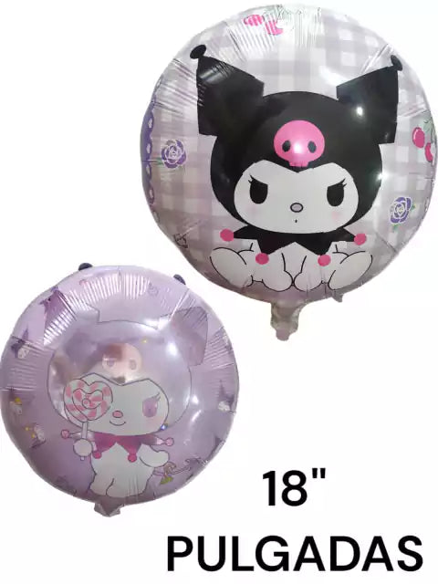 CL3-GLOBO KUROMI X 10 UNIDAD