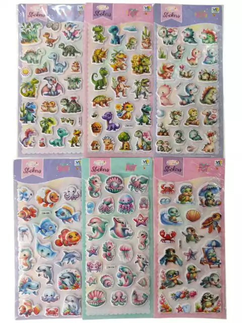 CL3-STIKERS PEGATINAS ANIMALES
