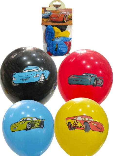 CL3-GLOBO PERSONAJES LÁTEX 12 PULGADAS X 10 UNIDAD