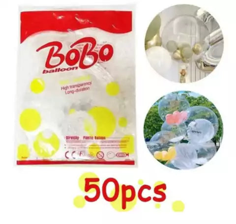 CL3-GLOBO BURBUJA 10 pulgadas X 50 UNIDAD