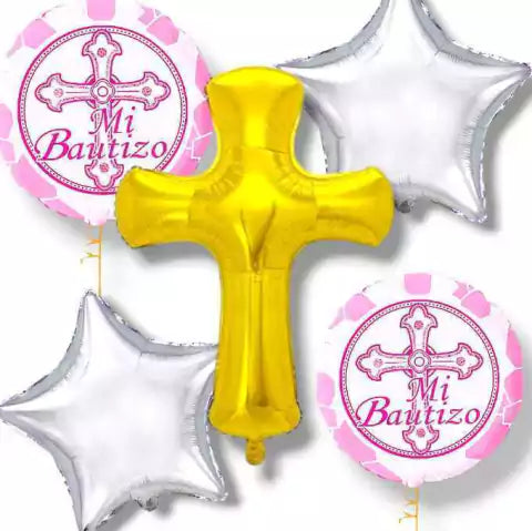 CL3-set de globo mi bautizo