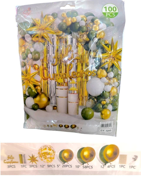 SET DE GLOBOS COMPLETO