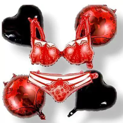 CL3-SET DE GLOBO 6UN LENCERIA