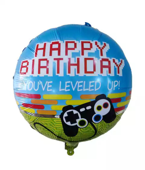 CL3-GLOBO DE GAME ( REDONDO) X 10 UNIDAD