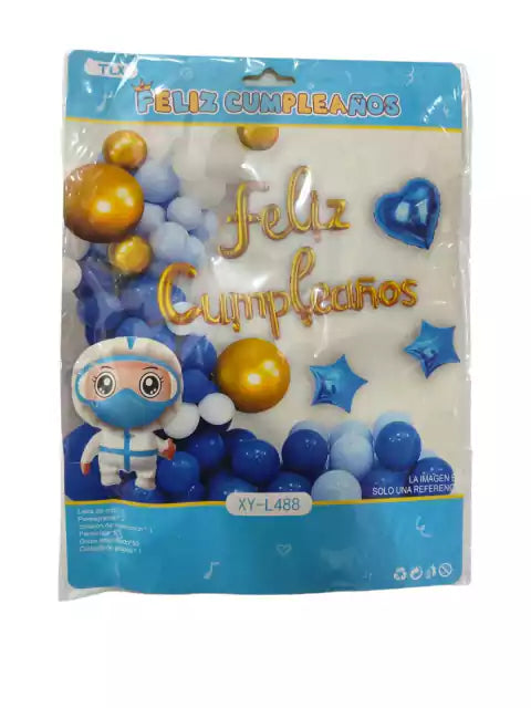 CL3-COMBO DE GLOBOS DE ENFERMERO