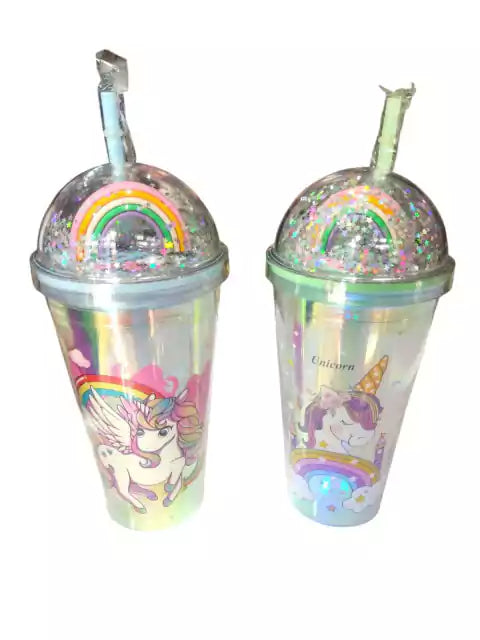 CL3-450毫升独角兽玻璃杯(带灯)