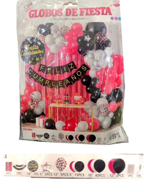 SET DE GLOBOS COMPLETO