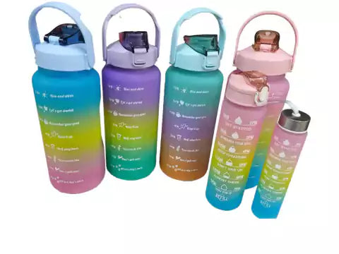 CL3-BOTELLAS DE AGUA X3 DE 2000ML,900ML,500