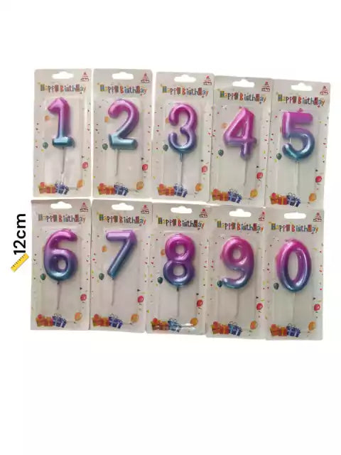 CL3-双色数字蜡烛