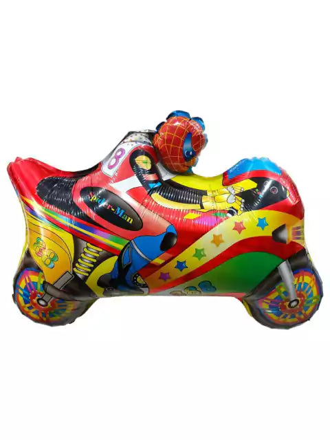 CL3-GLOBO SPIDER-MAN MOTO X 10 UNIDAD