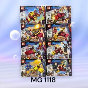 IHT-LEGO IROMAN X8 PCS MG 1118