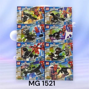 IHT-LEGO SPIDERMAN X8 PCS CD.MG1521