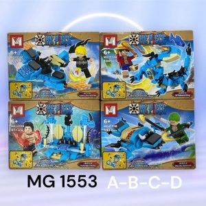 IHT-LEGO ONE PIECE X4 PCS MG.1553 ABCD