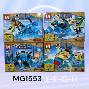 IHT-LEGO ONE PIECE X4 PCS MG.1553 EFGH
