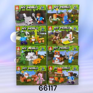 IHT-LEGO MINECRAFT X8 PCS 66117