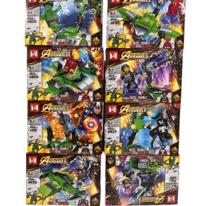 IHT-LEGO AVENGERS X8 PCS CD.1238