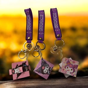 IHT-KUROMI 立方体钥匙扣