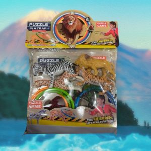 IHT-ANIMAL DE SELVA CON ANILLO PAR LANZAR