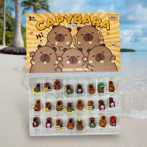 IHT-CAPIBARA MUÑECO ADVIENTO X24 PCS