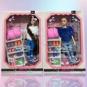 IHT-MUÑECA ARTICULADA CON SET DE ZAPATO