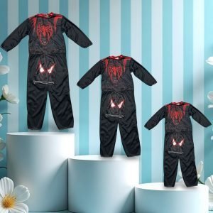 IHT-DISFRAZ DE SPIDERMAN NEGRO T1, T2, T3