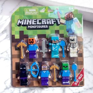 IHT-MUÑECO MINECRAFT TIPO LEGO