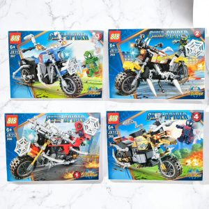 LEGO SPIDERMAN CON MOTO X1