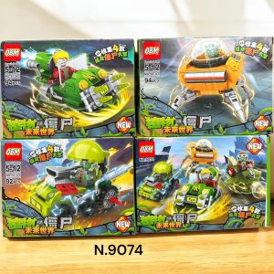 LEGO ZOMBIE X4 N.9074