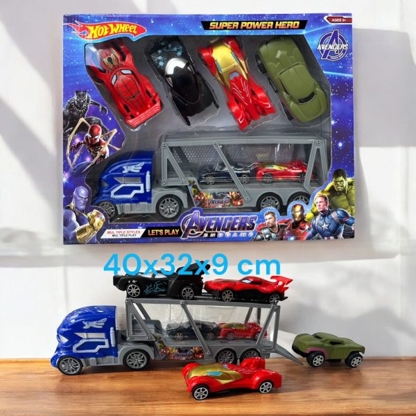 IHT-CAMION LLEVA AUTO AVENGERS /PRECIO FINAL