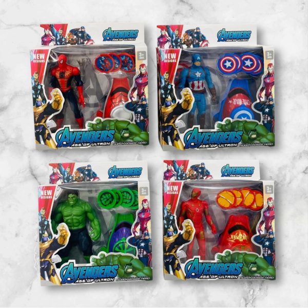 IHT-MU?EO AVENGERS CON LANZA TAZO