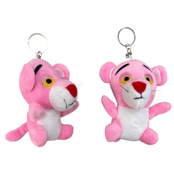 LLAVERO PELUCHE PANTERA ROSA