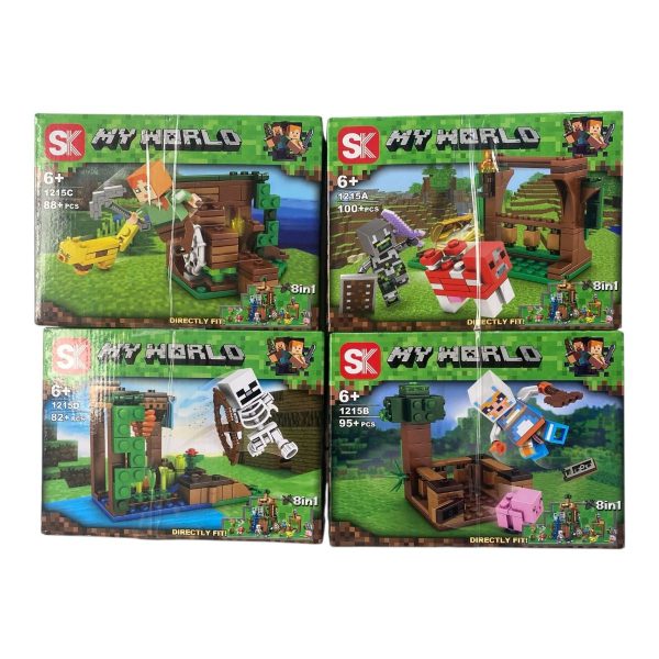 LEGO MINECRAFT X4 PCS