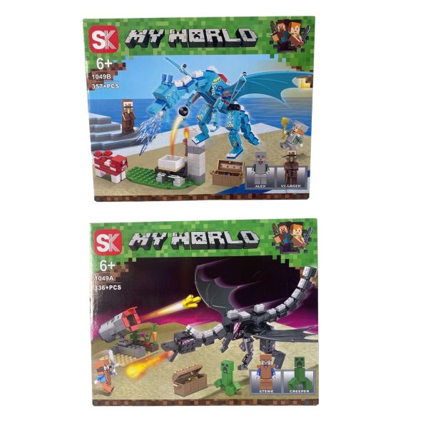 LEGO MINECRAFT CON DRAGON