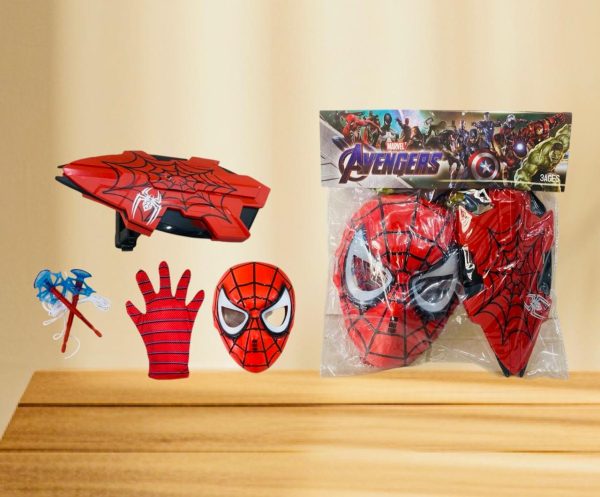 MASCARA CON LANZADOR SPIDERMAN