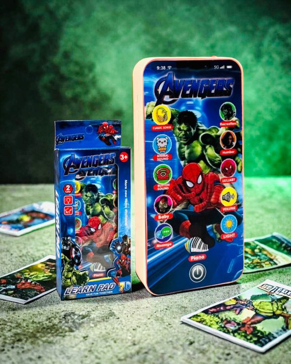 IHT-CELULAR PIANO EN CAJA AVENGERS