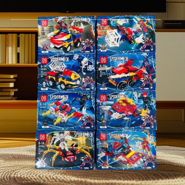 LEGO SPIDERMAN x8 H81003