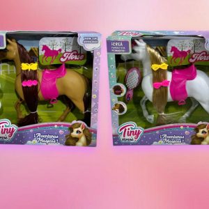 CABALLO EN CAJA CON ACCESORIOS