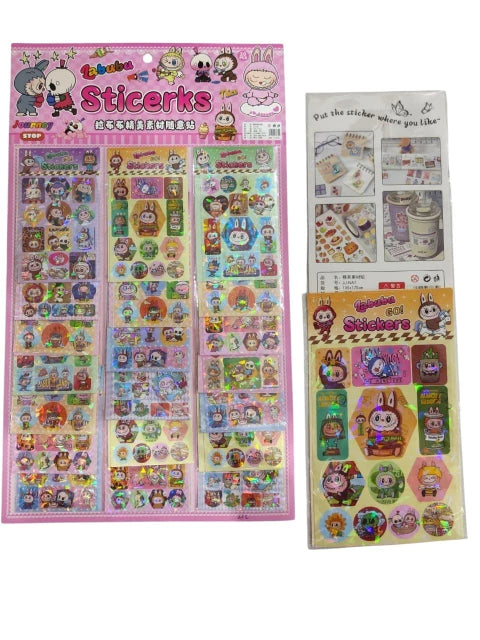 CL3-STICKER X 20 PCS LABUBU