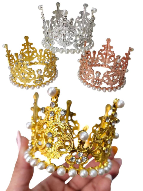 CL3-带金属珍珠的皇冠
