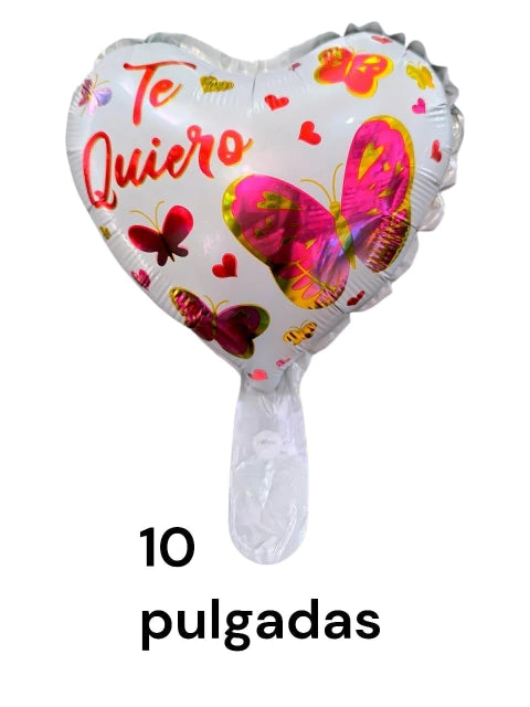 GLOBO CORAZON DE 10 PULGADAS X50 PCS