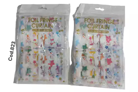 CL3-CORTINA CUMP/ CUADRADO CON ESTRELLA