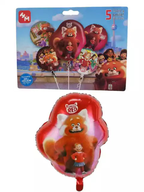 CL3-GLOBOS RED X 5 PCS