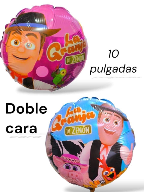 globos redondo de 10 pulgadas x50 unidades la granja