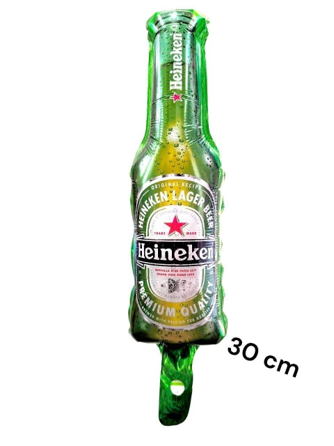 GLOBOS SILUETA DE BOTELLA X50 UNIDADES DE 30 CM